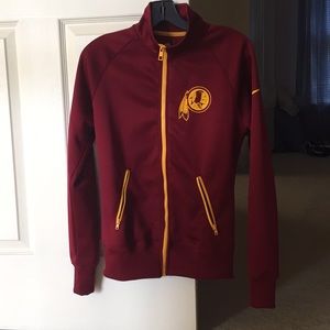 Washington Redskins full zip Nike sweater